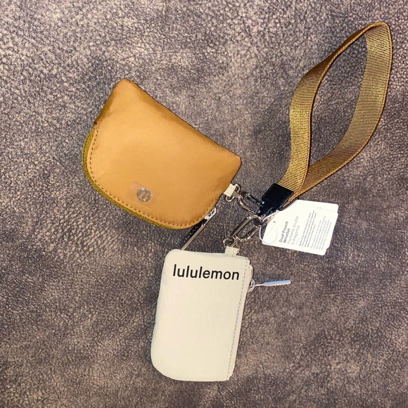 NEW LULULEMON Dual Pouch Wristlet
